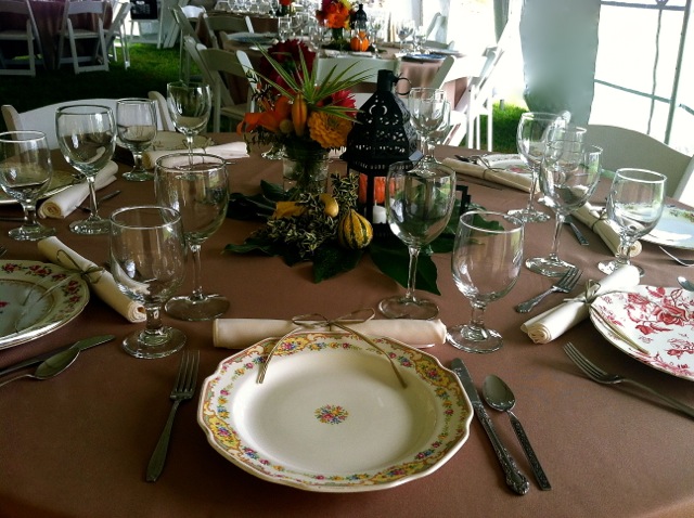 Southern Vintage Table Vintage China Rental NC