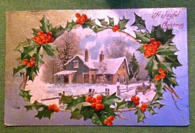 Southern Vintage Table Event - Vintage Postcards Capture the Christmas ...