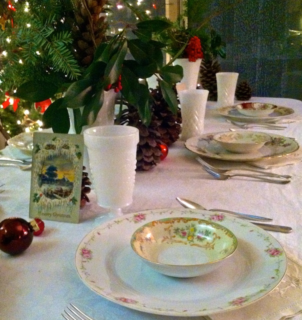 Southern Vintage Table Vintage China Rental NC