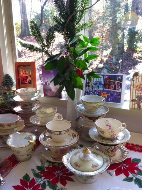 Southern Vintage Table Vintage China Rental NC