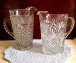 Vintage Glass Pitchers