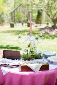 Southern Vintage Table Vintage China Rental NC