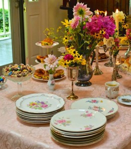 Southern Vintage Table Vintage China Rental NC