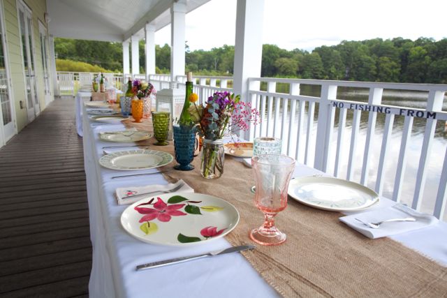 Southern Vintage Table Vintage China Rental NC