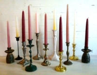 Assorted Vintage Candleholders
