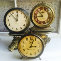 Trio of Vintage Clocks