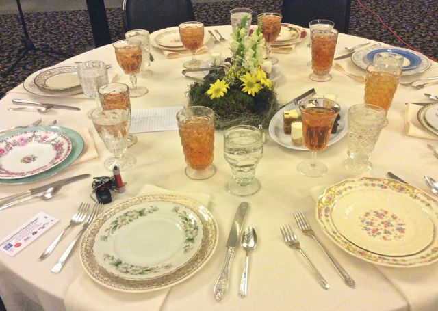 Southern Vintage Table Vintage China Rental NC