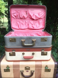 Vintage Suitcase Stack