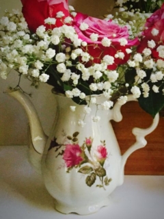 Vintage Teapot Vase