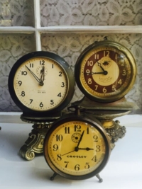 Trio of Vintage Clocks