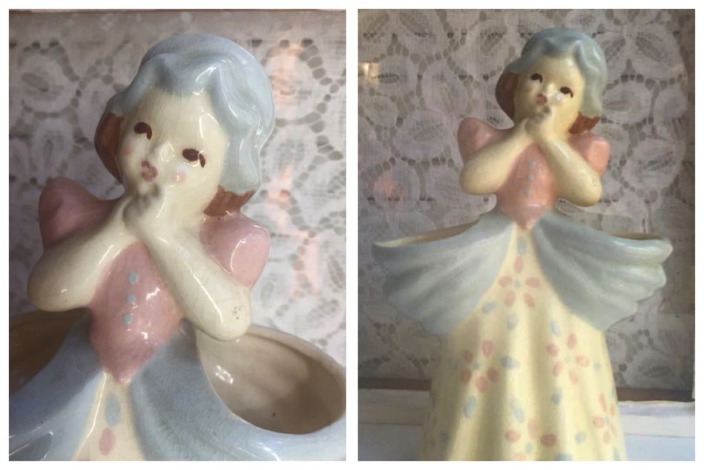 Vintage Girl Vase