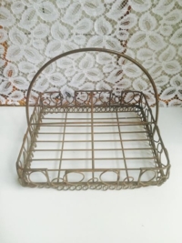 Vintage Wire Basket