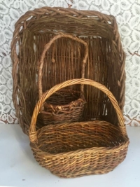 Vintage Twig Baskets