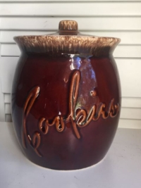 Vintage Brown Cookie Jar