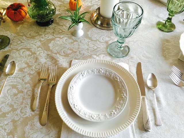 Southern Vintage Table Vintage China Rental NC