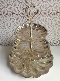 Vintage Silver-plated Tiered Stand