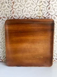 Vintage Square Wooden Tray