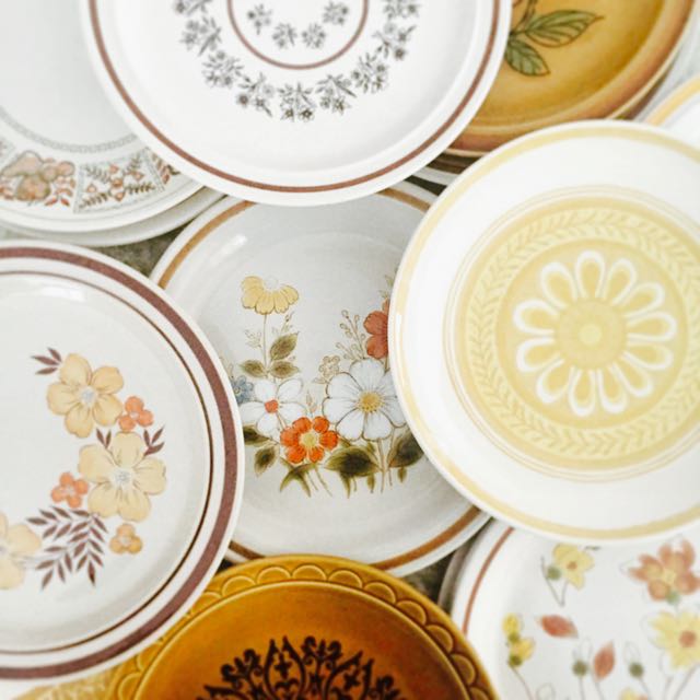 Vintage Stoneware Patterns at Southern Vintage Table