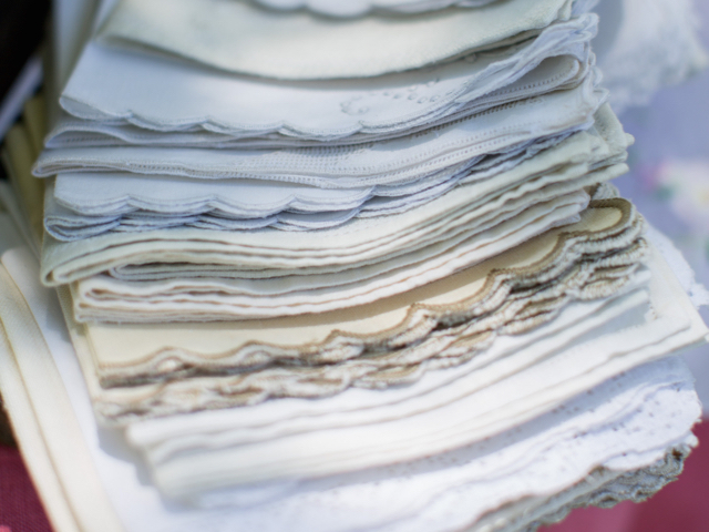 Stack of Vintage Napkins