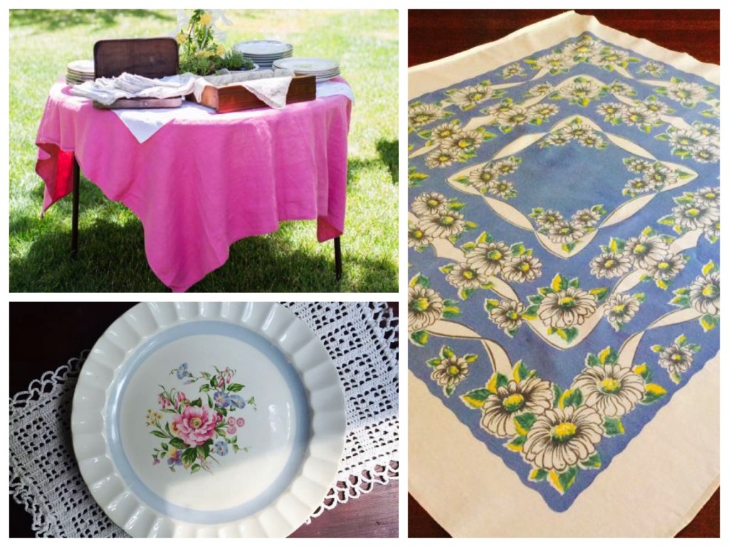 Vintage Linens Rental NC - Southern Vintage Table