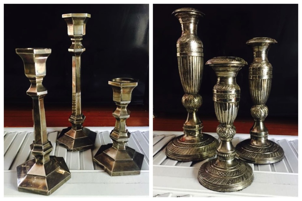 Southern Vintage Table Vintage Silver-plated Candleholders