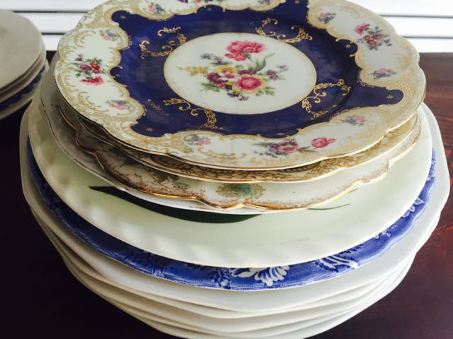 Southern Vintage Table Vintage China Rental NC