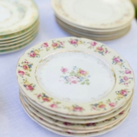 Vintage Luncheon Plates