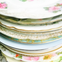 Vintage Salad Plates