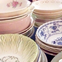 Vintage China and Glass Serving Bowls