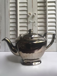 Vintage Platinum Teapot