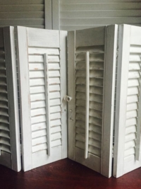 Small White Shutters