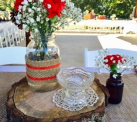 Vintage Votive in Centerpiece