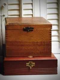 Wooden Small Boxes with Lids