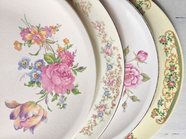 Southern Vintage Table Vintage China Rental NC