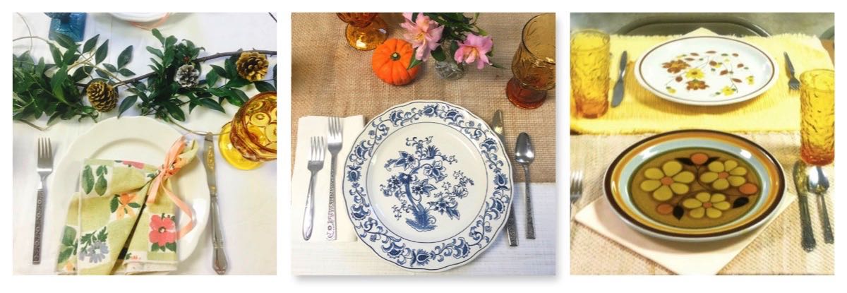 Southern Vintage Table Vintage China Rental NC