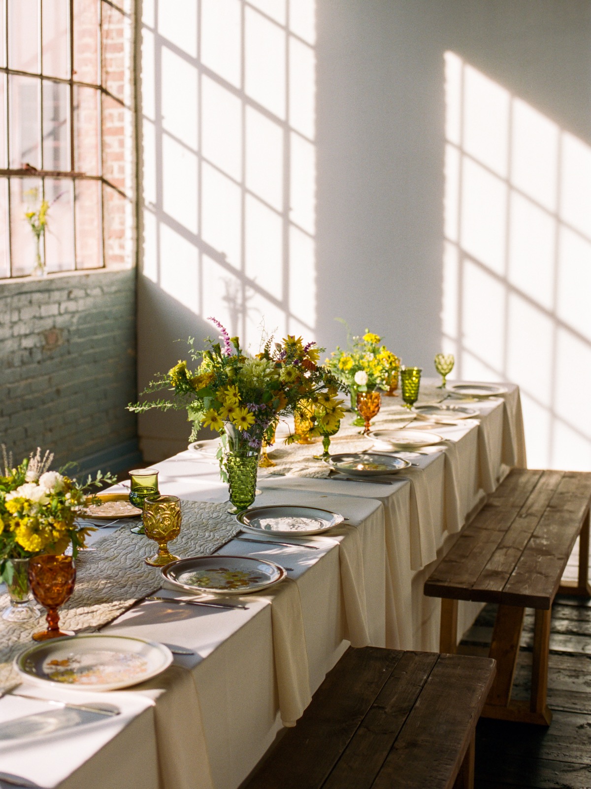 Southern Vintage Table Vintage China Rental