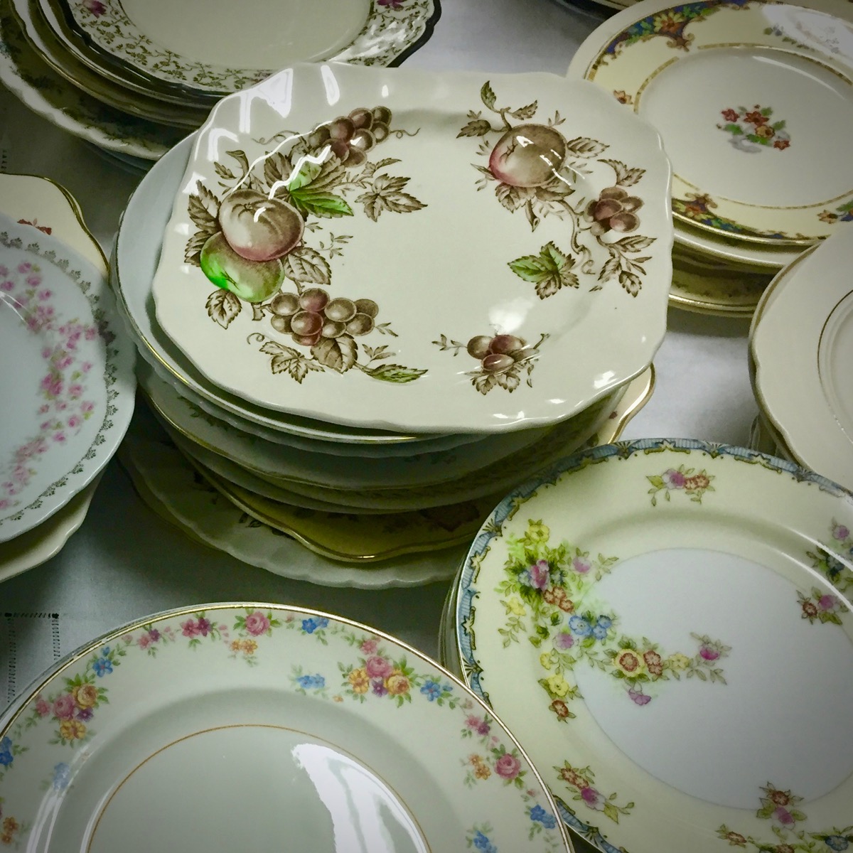 Southern Vintage Table Vintage China Rental NC