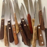 Vintage Steak Knives 