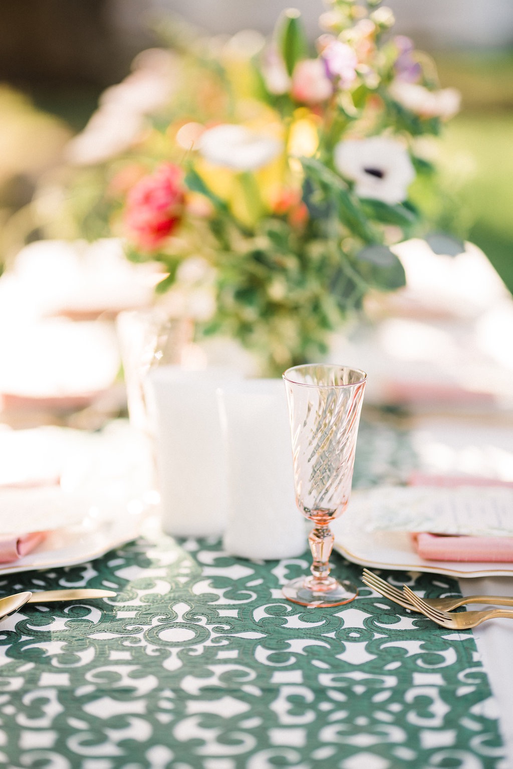 Southern Vintage Table Vintage China Rental NC