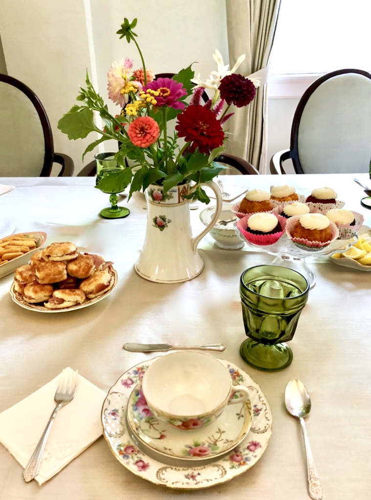 Southern Vintage Table Vintage China Rental NC