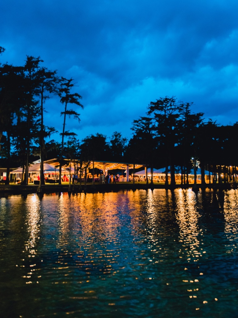 Night View of Wedding Reception