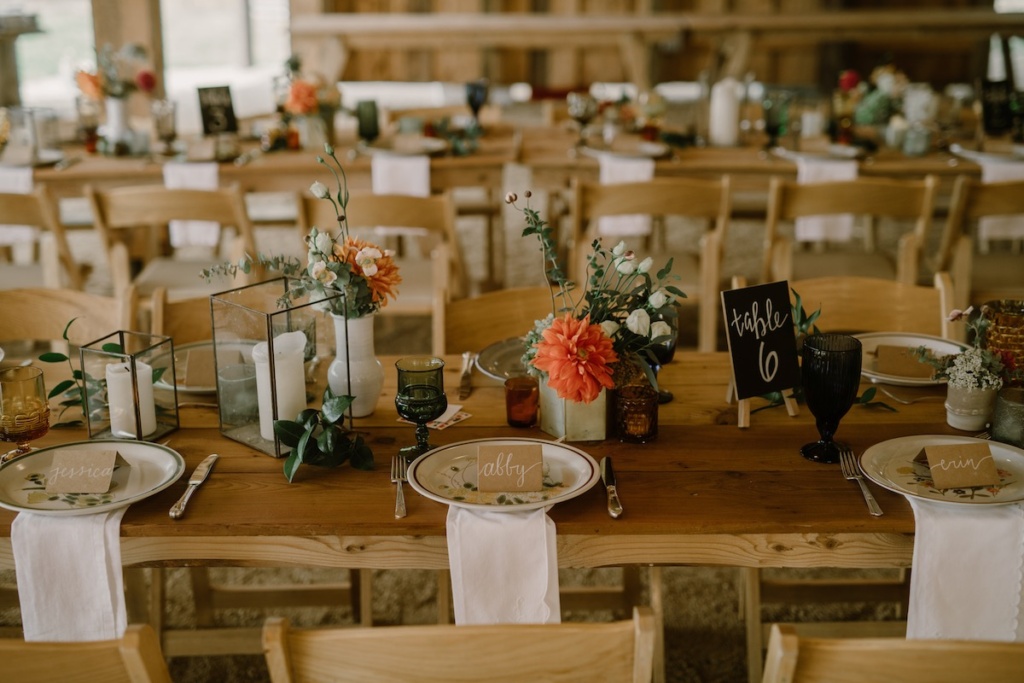 Wedding Reception Tables