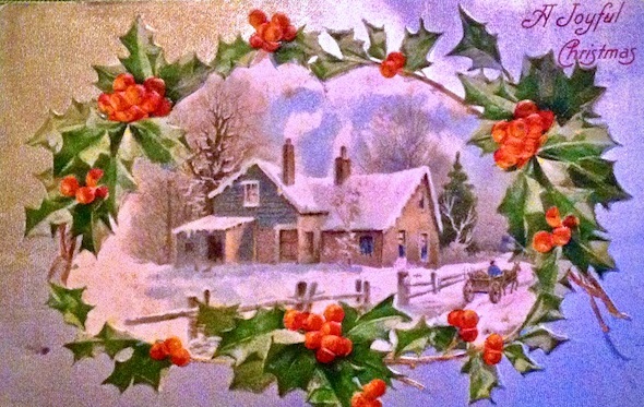 Vintage Christmas Postcard