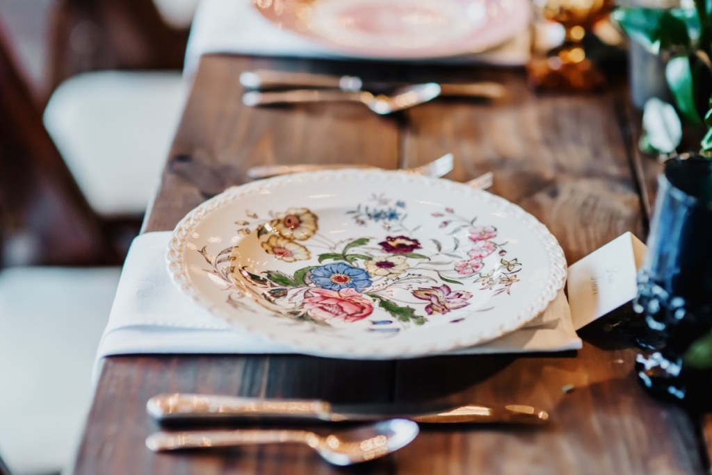 Vintage Reception Table