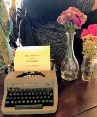 Vintage Typewriter Decor