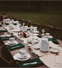 Vintage Teaparty Wedding Reception