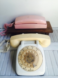 Pair of Vintage Telephones