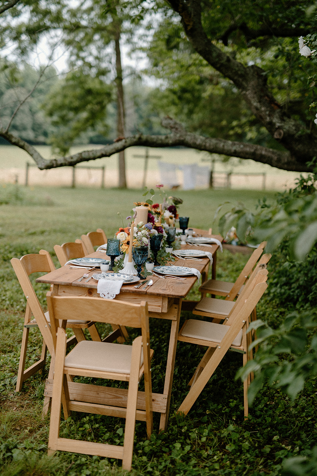 Southern Vintage Table Events - Blueberry Styled-shoot, Part 1 