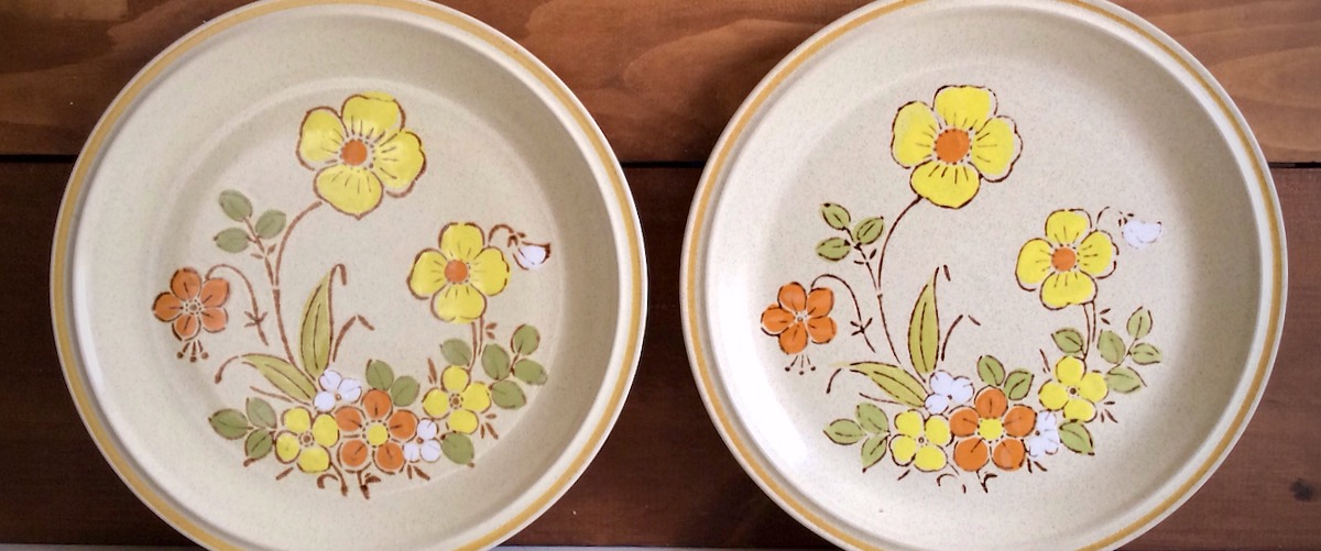 Vintage Wildflower Stoneware