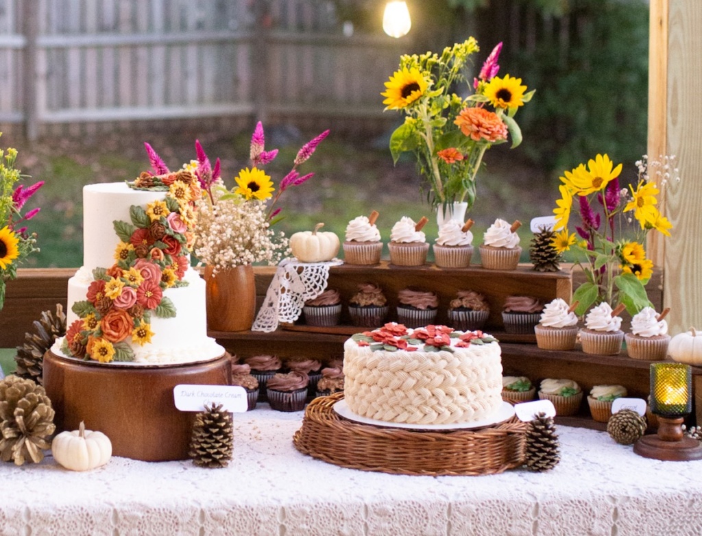 Boho Rustic Dessert Table